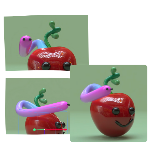 Naomi 8 años - Modelado 3D